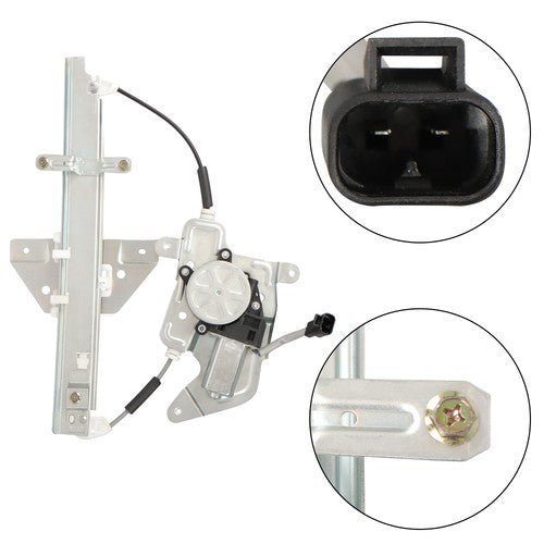 Solid Spare For Pontiac Grand Am 1999-2005 NEW 741-816 Electric Window Actuator Assembly RL
