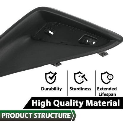 Solid Spare Bumper Filler Set Fit For 18-21 Toyota C-HR Rear Driver and Passenger Side
