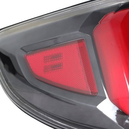 Solid Spare Red Left Driver Side Brake Lamp Tail Light Fit For GMC Acadia 2013-2016 Chrome