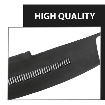 Solid Spare TPE Dash Cover Cap Black Fit For 88-94 Chevy GMC C/K 1500 2500 3500 Blazer