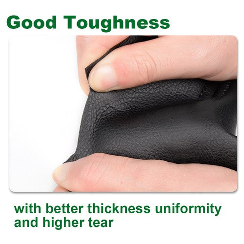 Solid Spare Fit For 05-09 Ford Mustang Door Panel Insert Card Cover Kit Leather 2Pcs