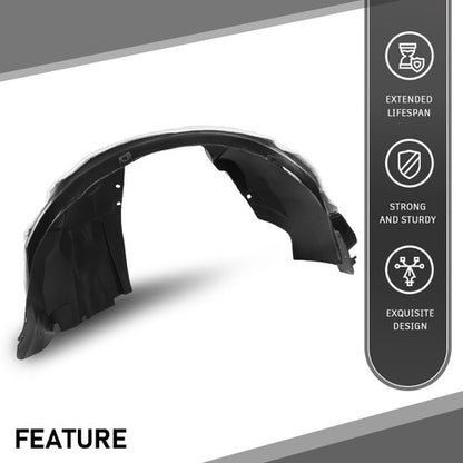 Solid Spare Front Fender Liner Splash Shield Left Fit For 2015-2019 Ford Escape FO1248161