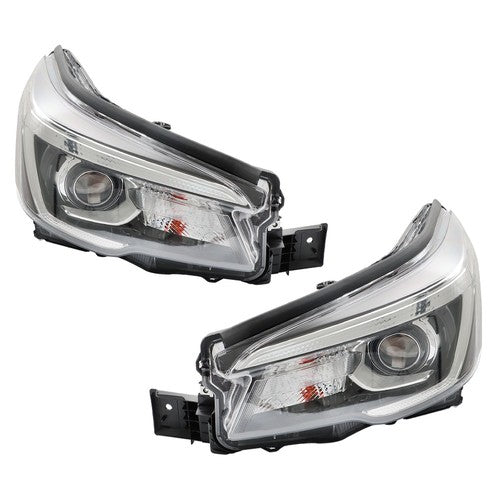 Solid Spare Pair For Subaru Forester 2019-20 Headlights Replacement Halogen LED w/o AFS L+R