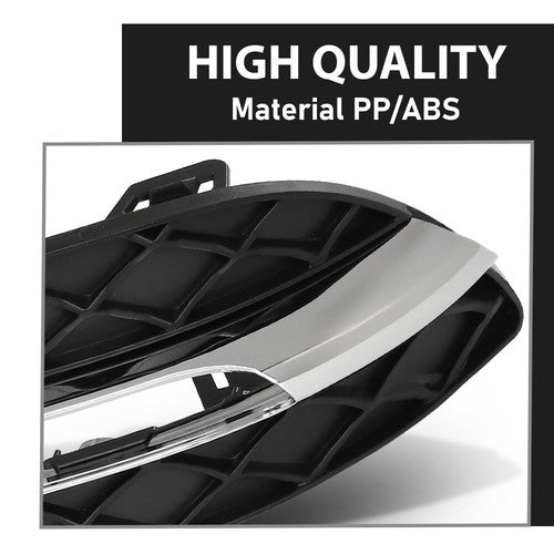 Solid Spare Fit For 2012-2015 Mercedes Benz C-Class Daytime Running Light Cover Left Side