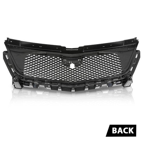 Solid Spare Fit For 2020-2025 Cadillac XT6 Sport Front Bumper Lower Grille Black & Chrome