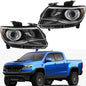 Solid Spare Headlight Assembly For Colorado (LT/Z71/ZR2) 2015-2020 2021 Left+Right Projector