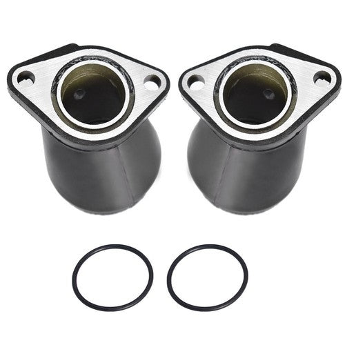 Solid Spare 2PC Carburetor Carb Intake Manifold Boot Pipe For Honda Rebel CA250 CMX250