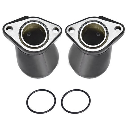 Solid Spare 2PC Carburetor Carb Intake Manifold Boot Pipe For Honda Rebel CA250 CMX250
