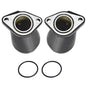 Solid Spare 2PC Carburetor Carb Intake Manifold Boot Pipe For Honda Rebel CA250 CMX250