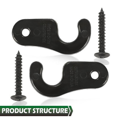Solid Spare Fit For Jeep 2018-2022 JK JL JT Gladiator Wrangler Sun Visor Clips