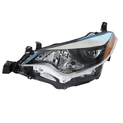 Solid Spare Headlight Headlamps Assembly Fit For Toyota Corolla 2014-2016 LH Side Clear Lens