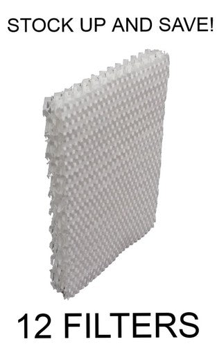 Solid Spare Humidifier Filter for Sunbeam SCM7808 SCM7809 SCM631 (12-Pack)