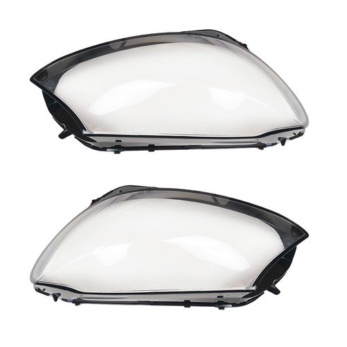 For Mercedes Benz W205 C180 C200 C260L 2014-2017 Pair Front Headlight Lens Cover