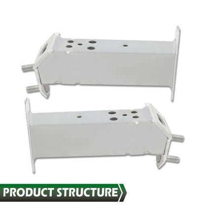 Solid Spare Fit For Toyota Prius 2016-2021 Front Bumper Reinforcement Brackets Right & Left