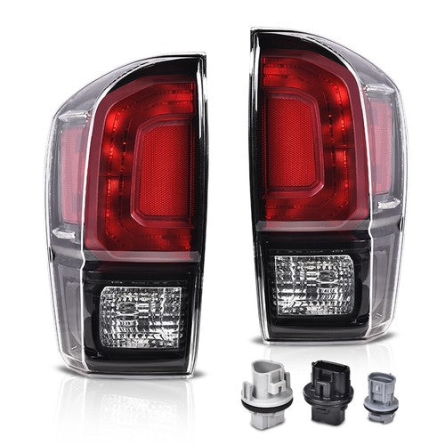Solid Spare Rear Tail Lights Brake Lamps Fit For 2016-2021 Toyota TRD Tacoma All Models