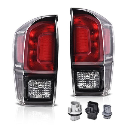 Solid Spare Rear Tail Lights Brake Lamps Fit For 2016-2021 Toyota TRD Tacoma All Models