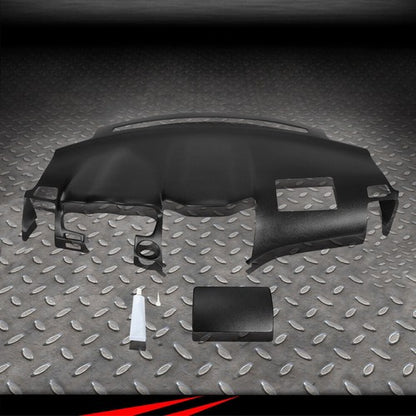 Solid Spare Black Dash Cover Dashboard Overlay Cap For 2004-2009 Lexus RX350 RX400H RX330