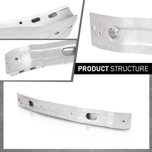 Solid Spare Fit For 17-21 Audi S5 A5 A4 S4 AU1006130 Front Bumper Reinforcement Impact Bar