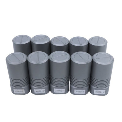 Solid Spare 10Pcs CAT40-ER32 Collet Chuck 2.76" 70mm Length Tool Holder Set New