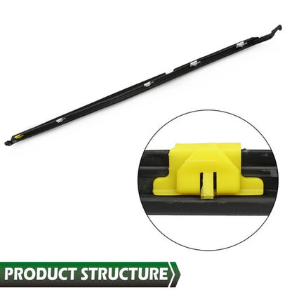 Solid Spare Fit For 90-05 Mazda Miata MX-5 Window Sweep Felt Weatherstrip Seal Left+Right