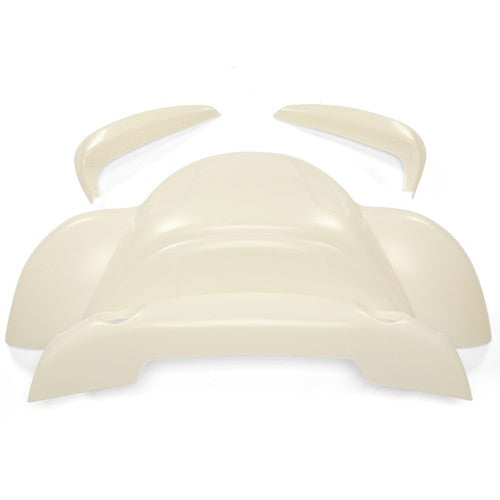 Solid Spare New Front Hood & Mud Guard Set For 1999-2012 Polaris GEM Cars Factory Style