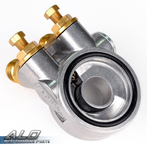 Solid Spare Fit For Oil Filter Cooler Sandwich Plate Adapter AN10 + 80 Deg 176 F Thermostat