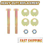 Solid Spare Alignment Cam Bolt Kit Front Lower Control Arm for Jeep Wrangler TJ JK Cherokee