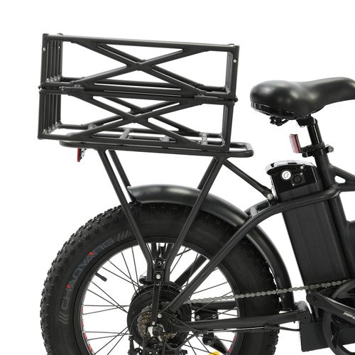 Solid Spare ECOTRIC Rear Rack Bike Basket Large Bicycle Electric Bike Basket