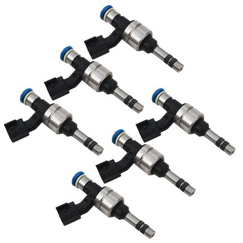 Solid Spare Fit For Cadillac CTS/SRX V6 2010 2011 6× Fuel Injectors New Durable 12629927