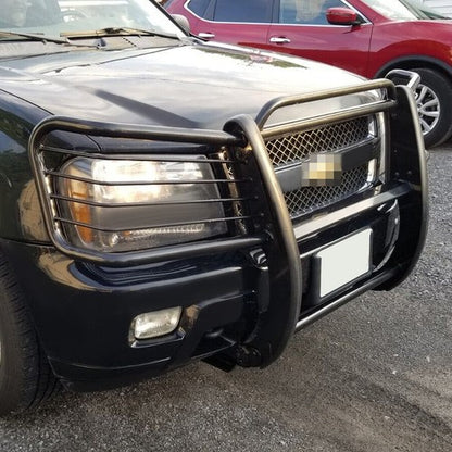Solid Spare New Grille Grill Brush Guard Bumper For 02-09 Chevy Chevrolet Trailblazer / EXT