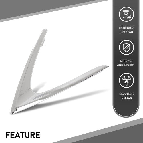 Solid Spare Front Left Fog Light Trim Fit For 16-19 Lexus RX350 RX450h 18-19 RX350L RX450hL