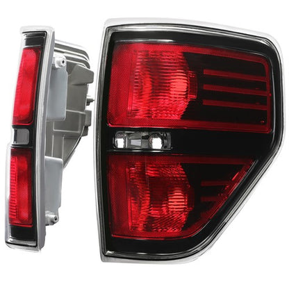 Solid Spare Rear Tail Lights Brake Lamp Left+Right For 2009-2013 2014 Ford F150 F-150 Pickup