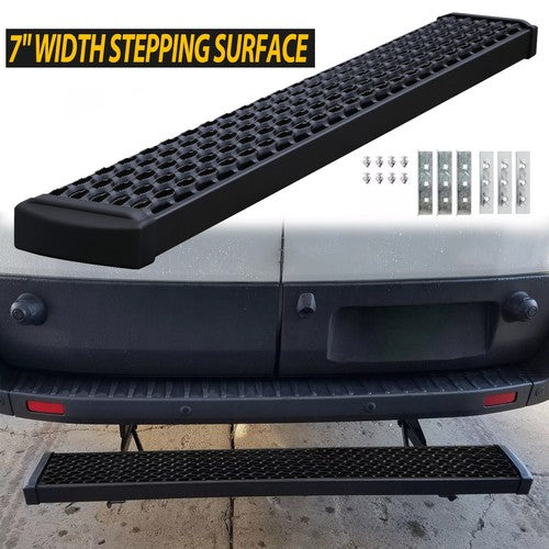 Grip Step 7"x54" Black Rear Step for Ram ProMaster Ford Transit Sprinter 415254