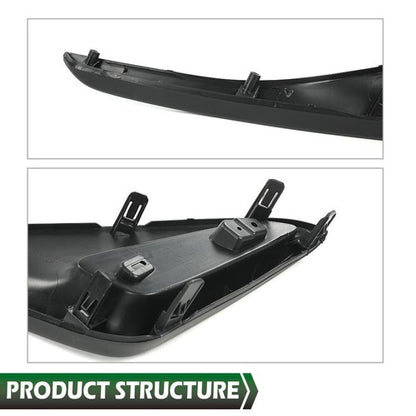 Solid Spare Bumper Filler Set Fit For 18-21 Toyota C-HR Rear Driver and Passenger Side