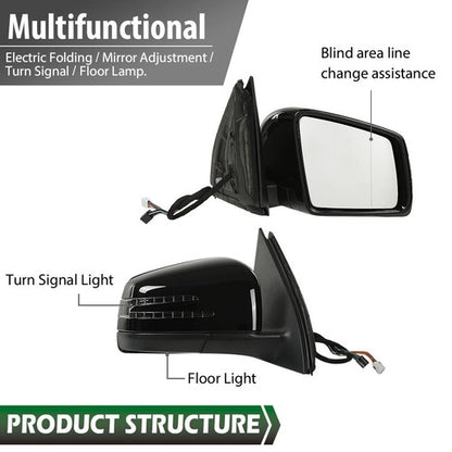 Solid Spare Fit For 2015-2019 Mercedes-Benz ML350 GLE350 ML450 Right Passenger Side Mirror