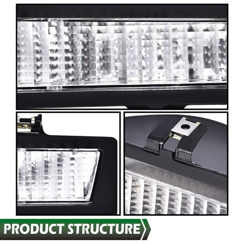 Solid Spare Front Park Turn Signal Lights Clear Fit For 1981-1988 Chevy Monte Carlo SS