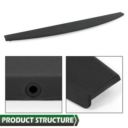 Solid Spare Tailgate Spoiler Cap Cover Trim Black Fit For 2019-2024 Ram 2500 3500 68364364AA