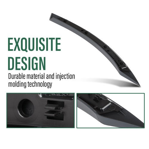 Solid Spare Rear Right Wheel Front Arch Door Molding Fit For 17-2023 Land Rover Discovery 5