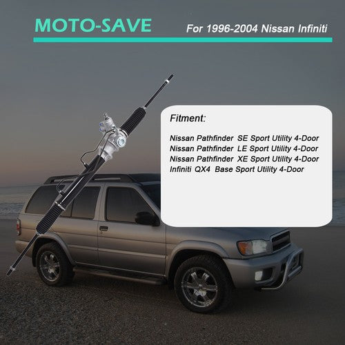 Solid Spare Complete Power Steering Rack and Pinion Assembly Fit For Nissan Infiniti Series