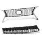 Solid Spare Front Bumper Upper & Lower Grille Fit For 2013-2015 Lexus RX350 F-Sport Style