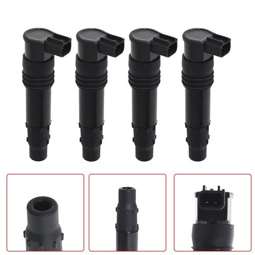 Solid Spare 4PCS 129700-4400 Ignition Coils Packs For Suzuki Hayabusa GSX1300R 99-09 11-12