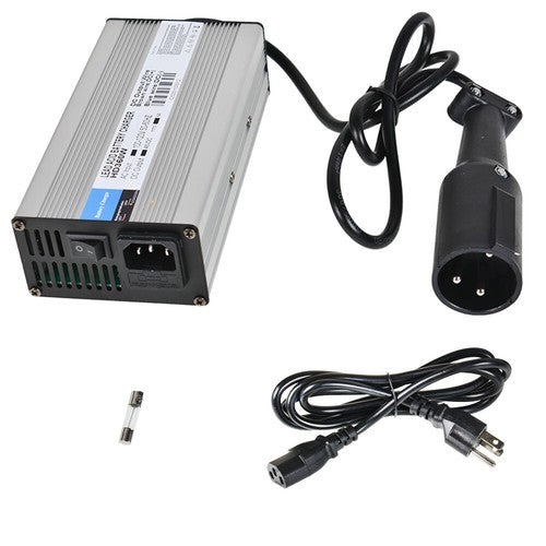 Solid Spare 48 Volt 6Amp Battery Charger Snap Head For Club Car Golf Cart 3 Pin Plug