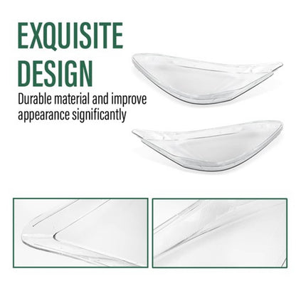 Solid Spare Fit For 10-13 Mercedes-Benz S Class W221 Headlight Replacement Lens Left & Right