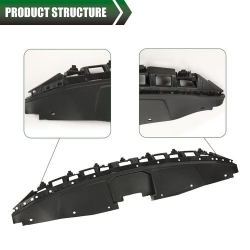 Solid Spare Fit For 2017-2018 Hyundai Elantra HY1224110 Front Radiator Support Cover New