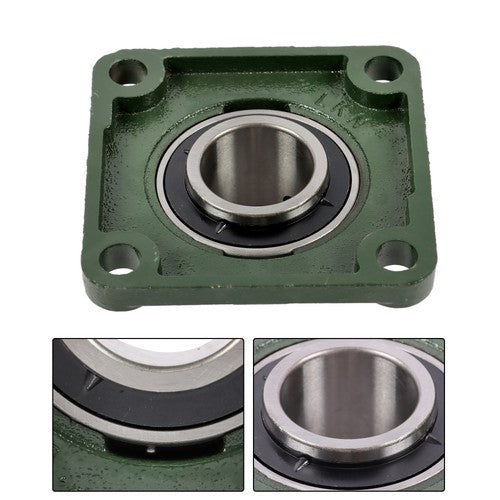 Solid Spare (6) UCF209-28 Solid Base Pillow Block Flange Mounted Bearing 1-3/4" Bore 4 Bolt