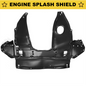 Solid Spare Front Engine Splash Shield For 2016-2018 Nissan Altima / 16-2023 Maxima Undercar