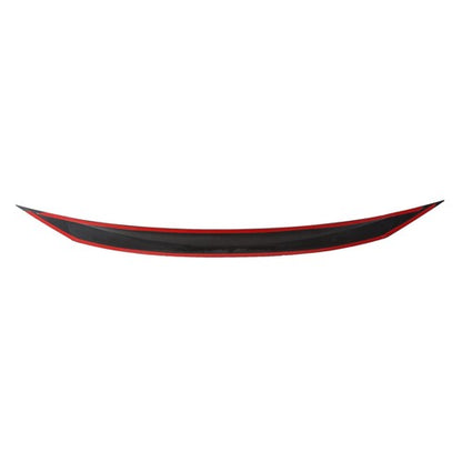 Solid Spare FOR HONDA CIVIC Si 2016-2021 GLOSS BLACK FRONT HOOD BUMPER UPPER TRIM NOSE COVER
