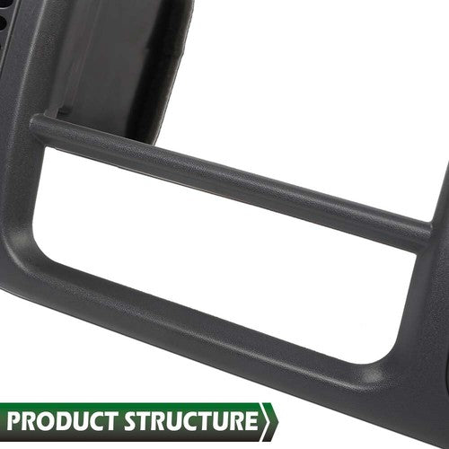 Solid Spare Fit For 1997-2003 Ford F150 Expedition Radio Climate Trim Bezel Dash Panel Gray