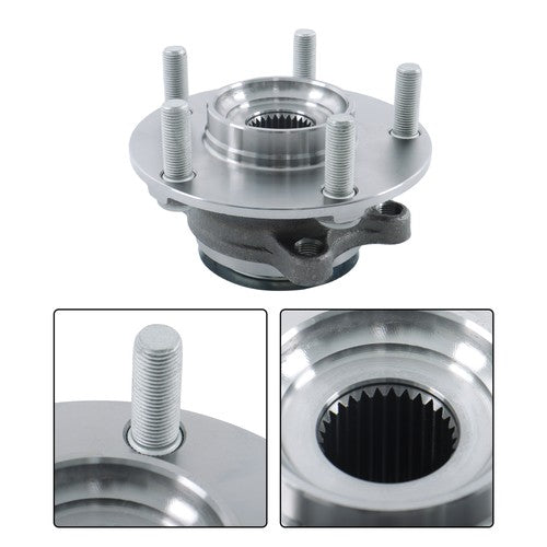 Solid Spare 2014-2015 Fit For Nissan Rogue Select 513298 Front Wheel Hub Bearing Assembly