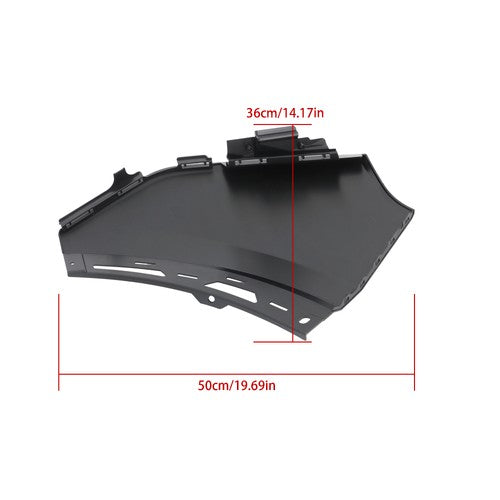 Solid Spare Black New Front Bumper Corner Wrap Suitable For Nissan Kicks 2025 Passenger RH